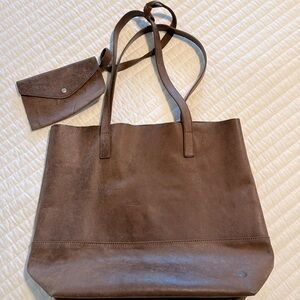 ABLE leather tote